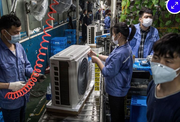 Virus shockwave is hitting China's factories