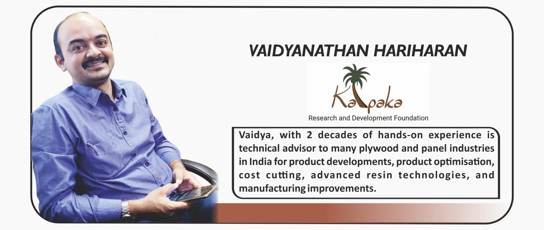 Vaidyanathan Hariharan - Kalpaka Research and Development Foundation