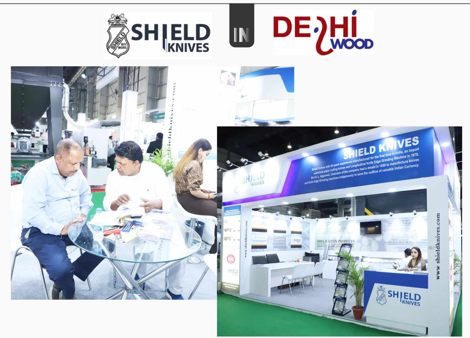 Shield Knives - Delhi Wood Exhibition