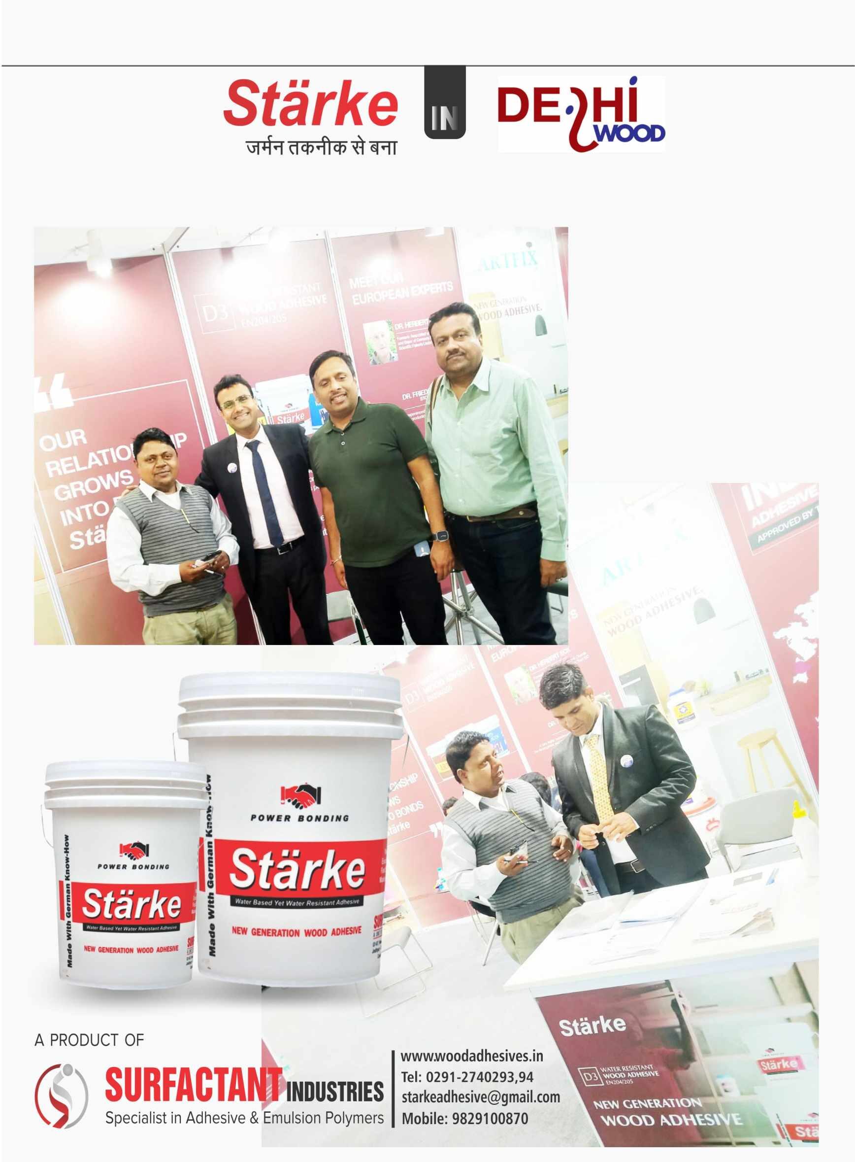 Surfactant Industries - Delhi Wood Exhibition