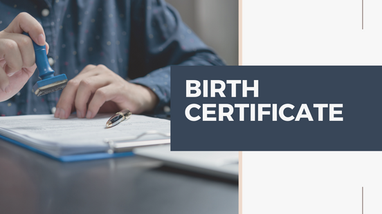 Birth certificate may become single document for public services