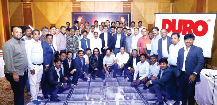 DURO FELICITATES ITS LEGEND SKILLED PARTNERS FROM SOUTHERN INDIA AT HYDERABAD