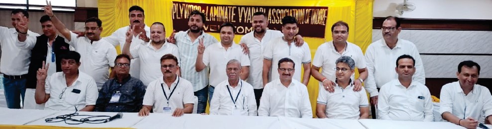 New committee of Plywood and Laminate Association of Indore