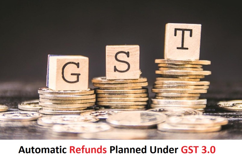 Automatic Refunds Planned Under GST 3.0