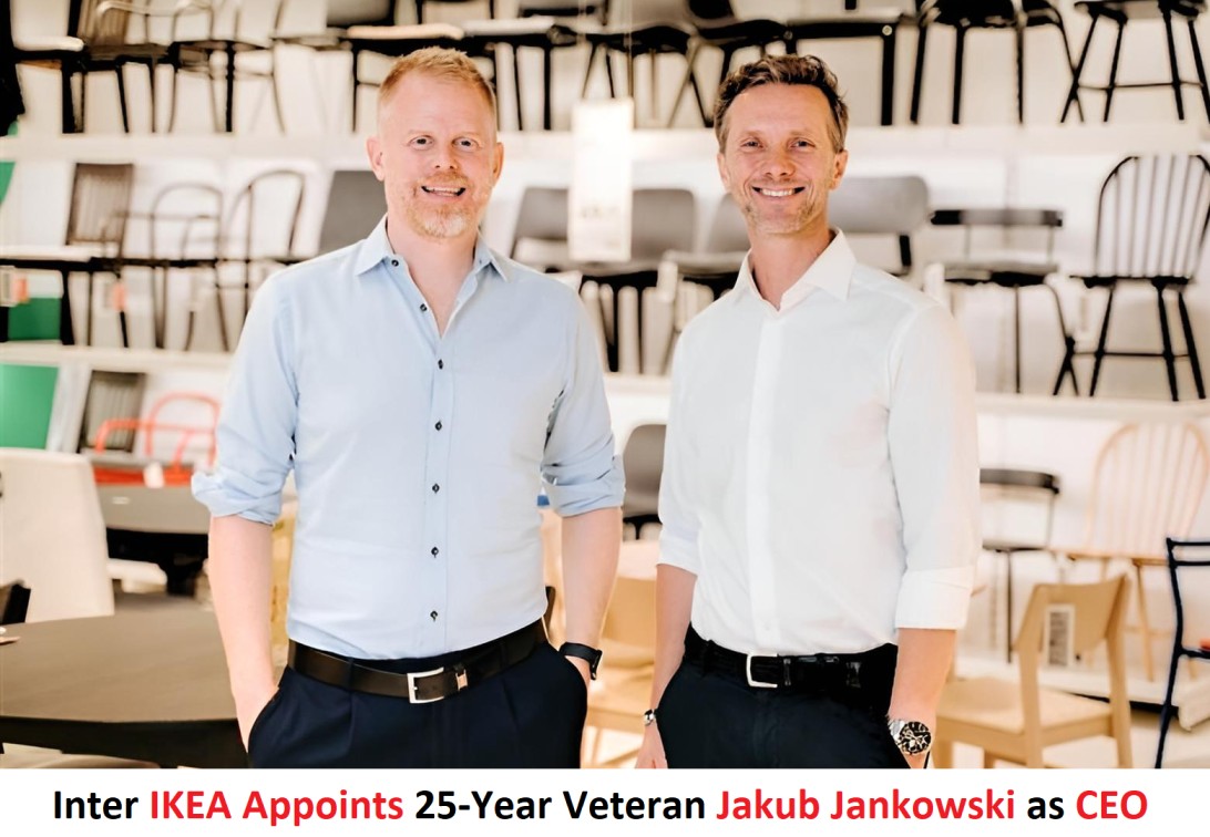 Inter IKEA Appoints 25-Year Veteran Jakub Jankowski as CEO