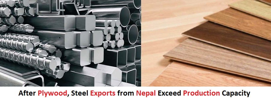 After Plywood, Steel Exports from Nepal Exceed Production Capacity
